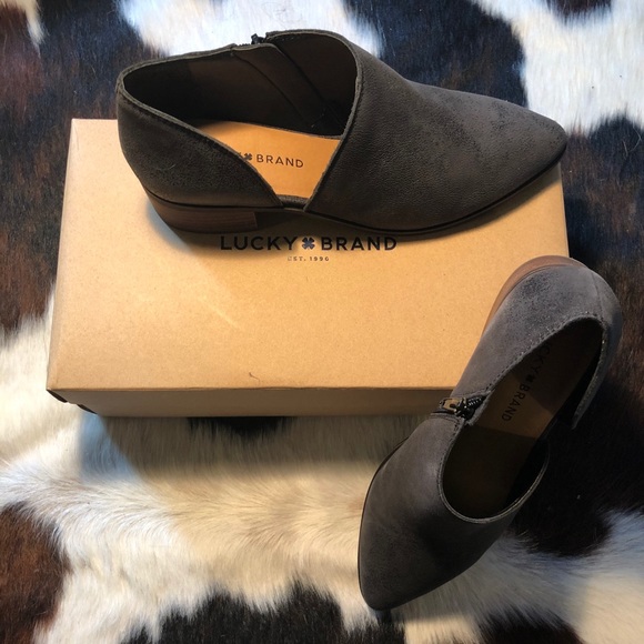Lucky Brand Kenri Leather Bootie 